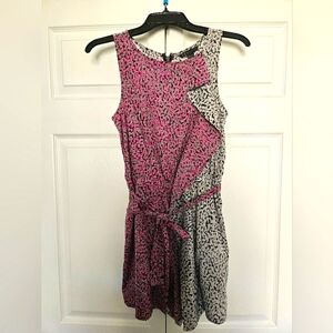 ARMANI Exchange Romper, Size 4, Multi Color